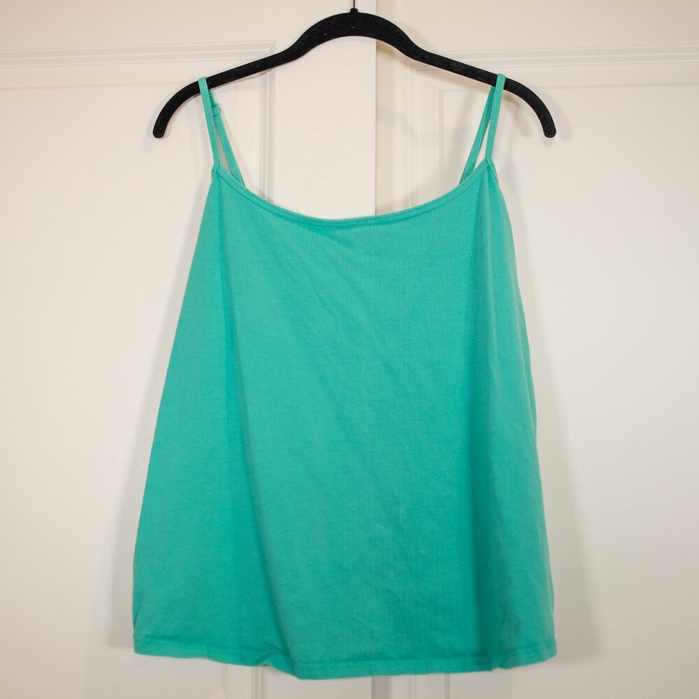 Lane Bryant teal cami